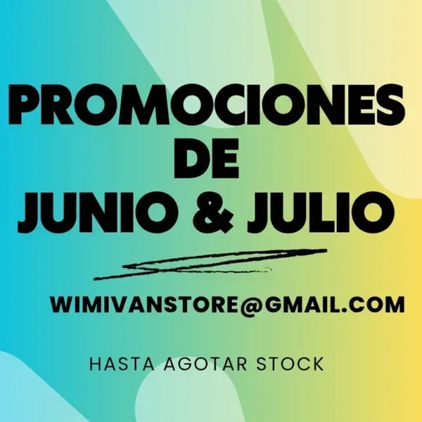 PROMOCIÓNES DE JUNIO Y JULIO