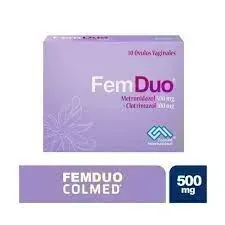 FEMDUO X 10 OVULOS METRONIS+CLOTRIMA COLMED