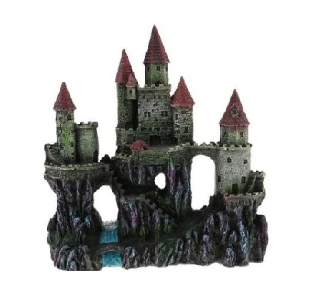 Castillo gigante adorno de resina