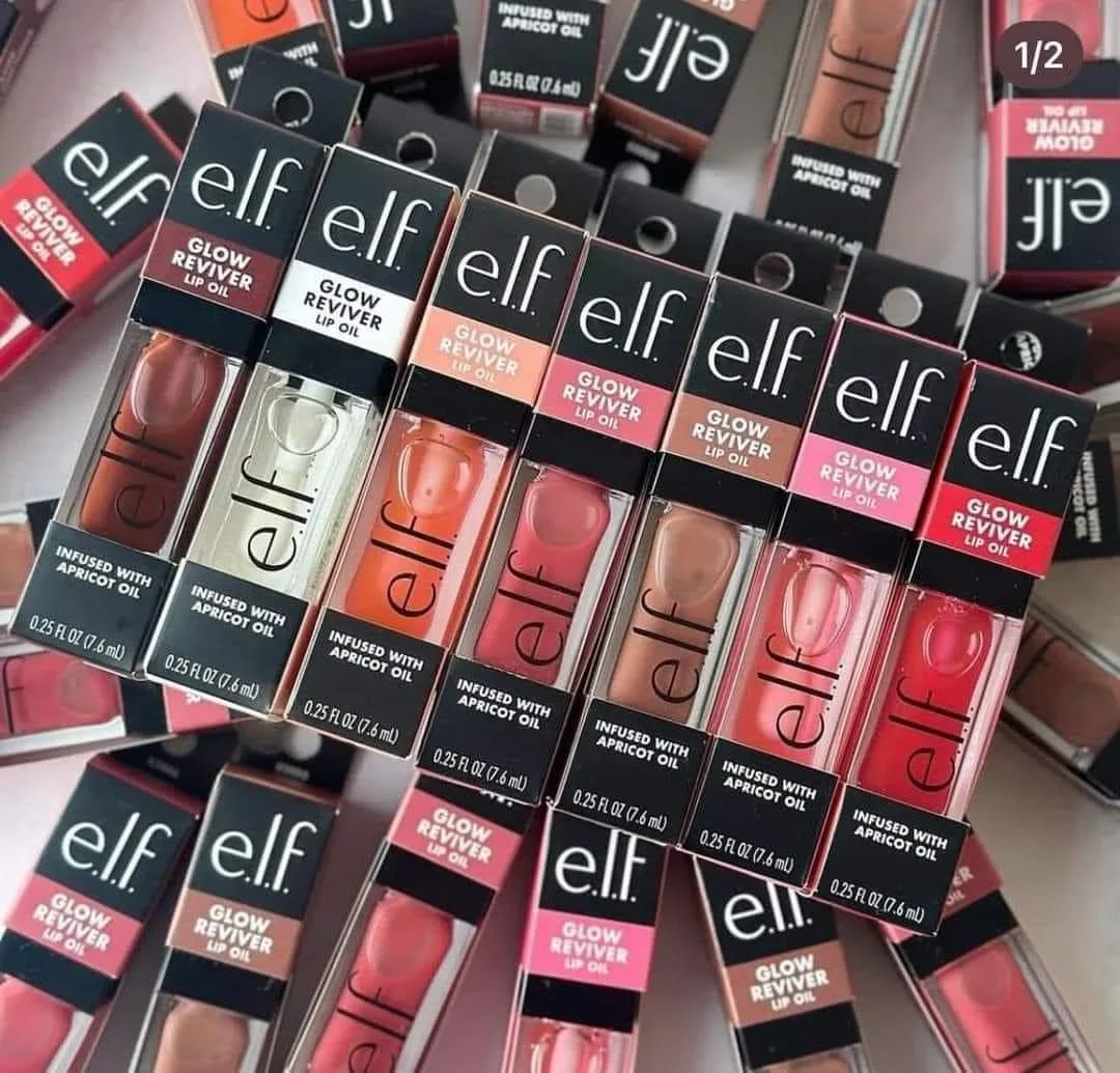 Lip oil glow reviver elf