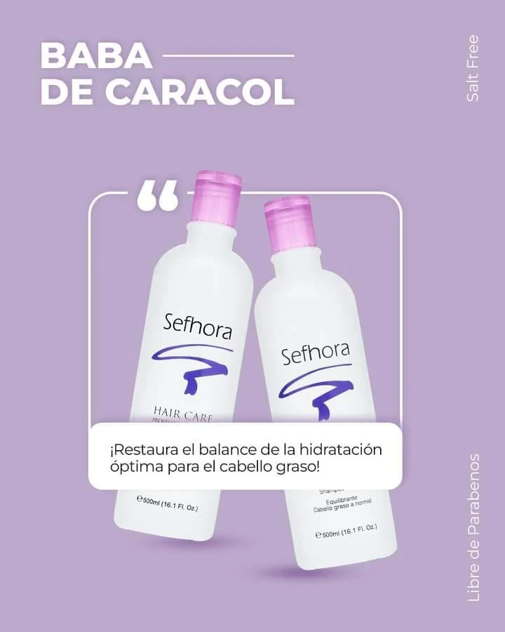 Combo Capilar Baba de Caracol y Argán 2