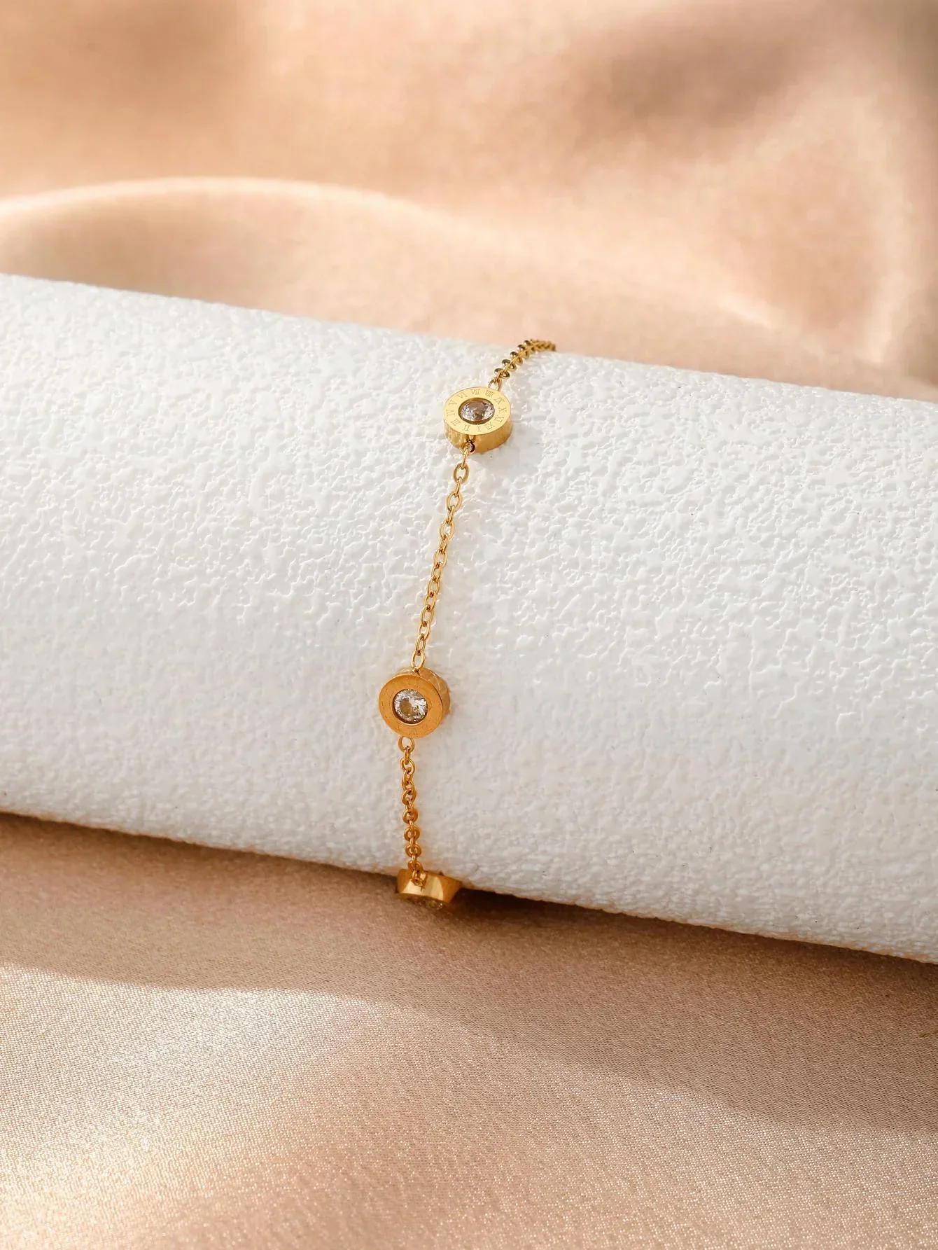 Pulsera zirconia cúbica adorno 4