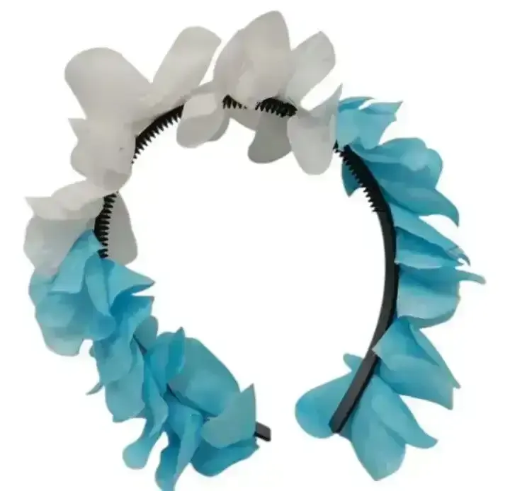 Vincha corona de flores argentina 
