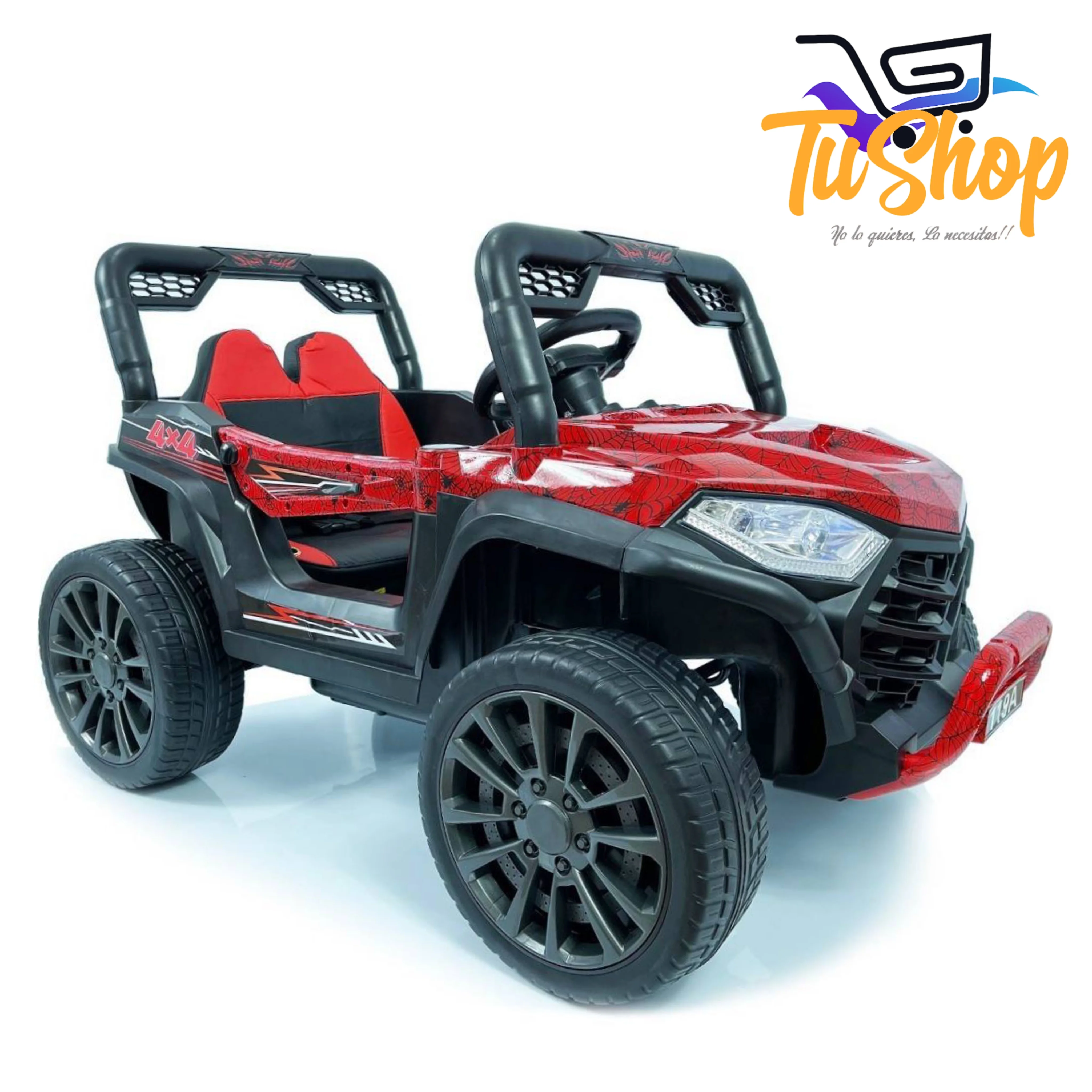 Carro Eléctrico Para Niño Deportivo Llantas de Caucho Control Remoto 1 A 7 años 2