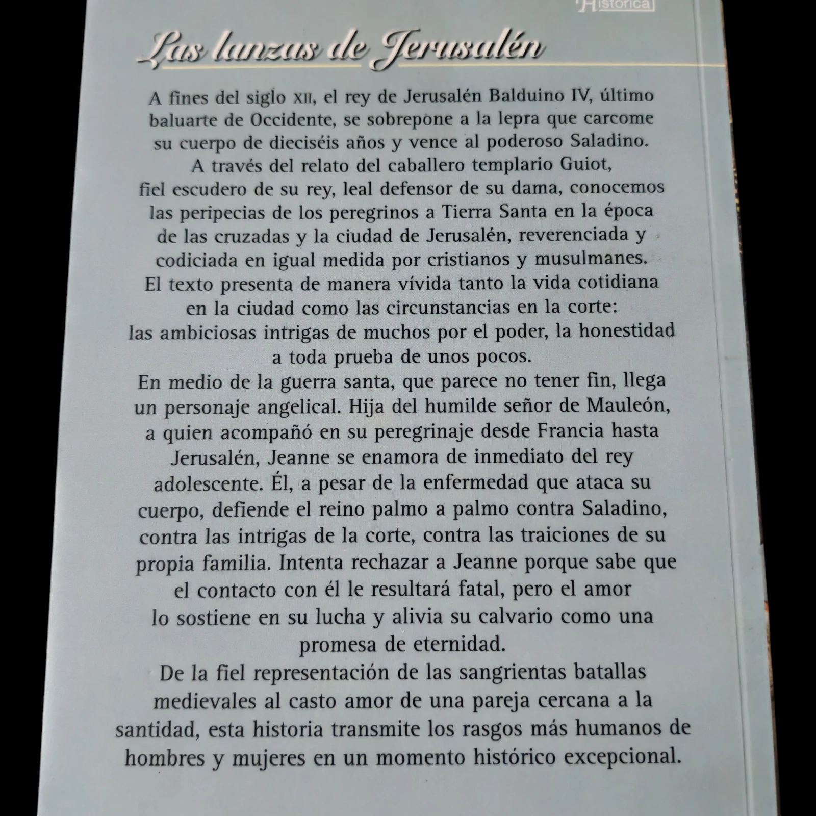 Las lanzas de Jerusalén, Georges Bordonove 2