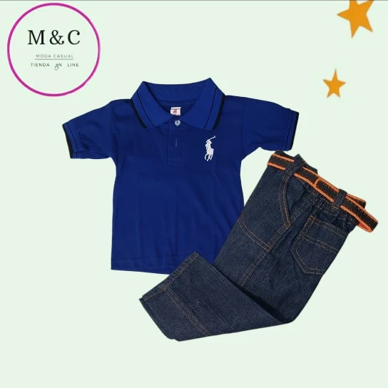 conjunto polo T- 2
