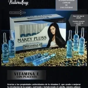 makey pluss ampolleta vitamina e con placenta