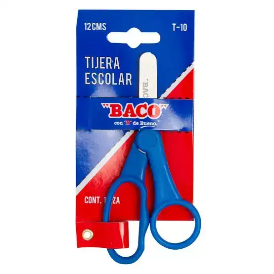 Tijeras baco punta redonda