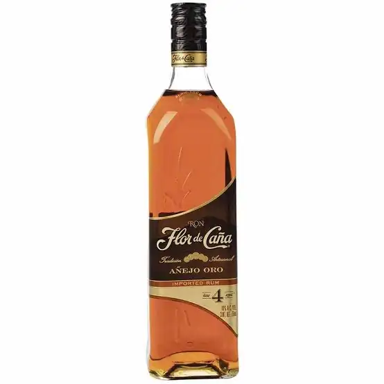 852227 Ron FLOR DE CAÑA Gran Reserva 4 Años Botella 750ml
