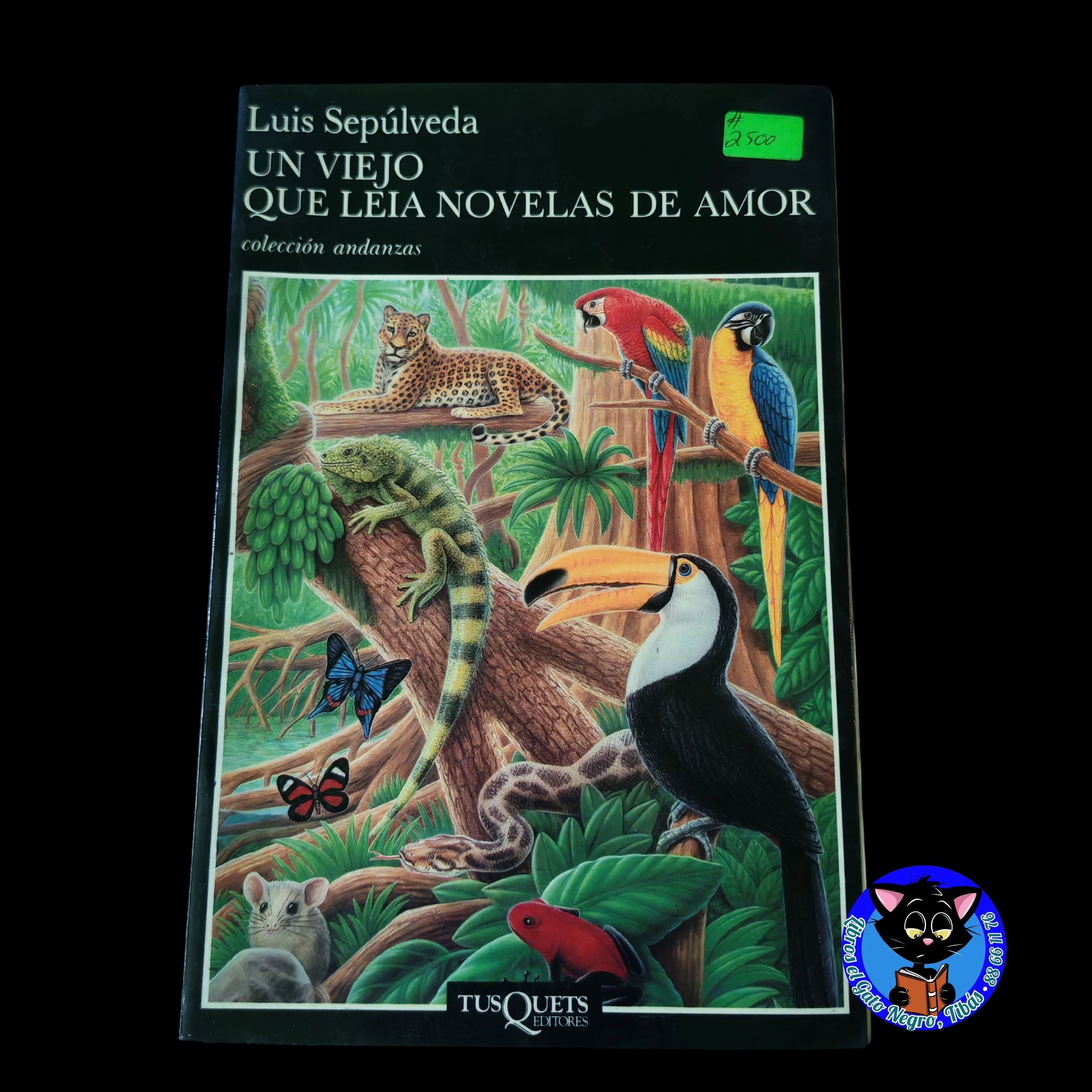 Un viejo que leia novelas de amor, Luis sepulveda, usado