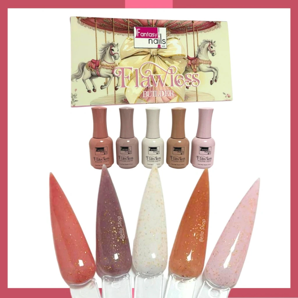 COLECCION BUILDER FLAWLESS FANTASY NAILS