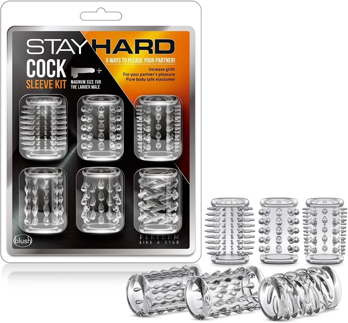 Cock Sleeve Kit Stay Hard