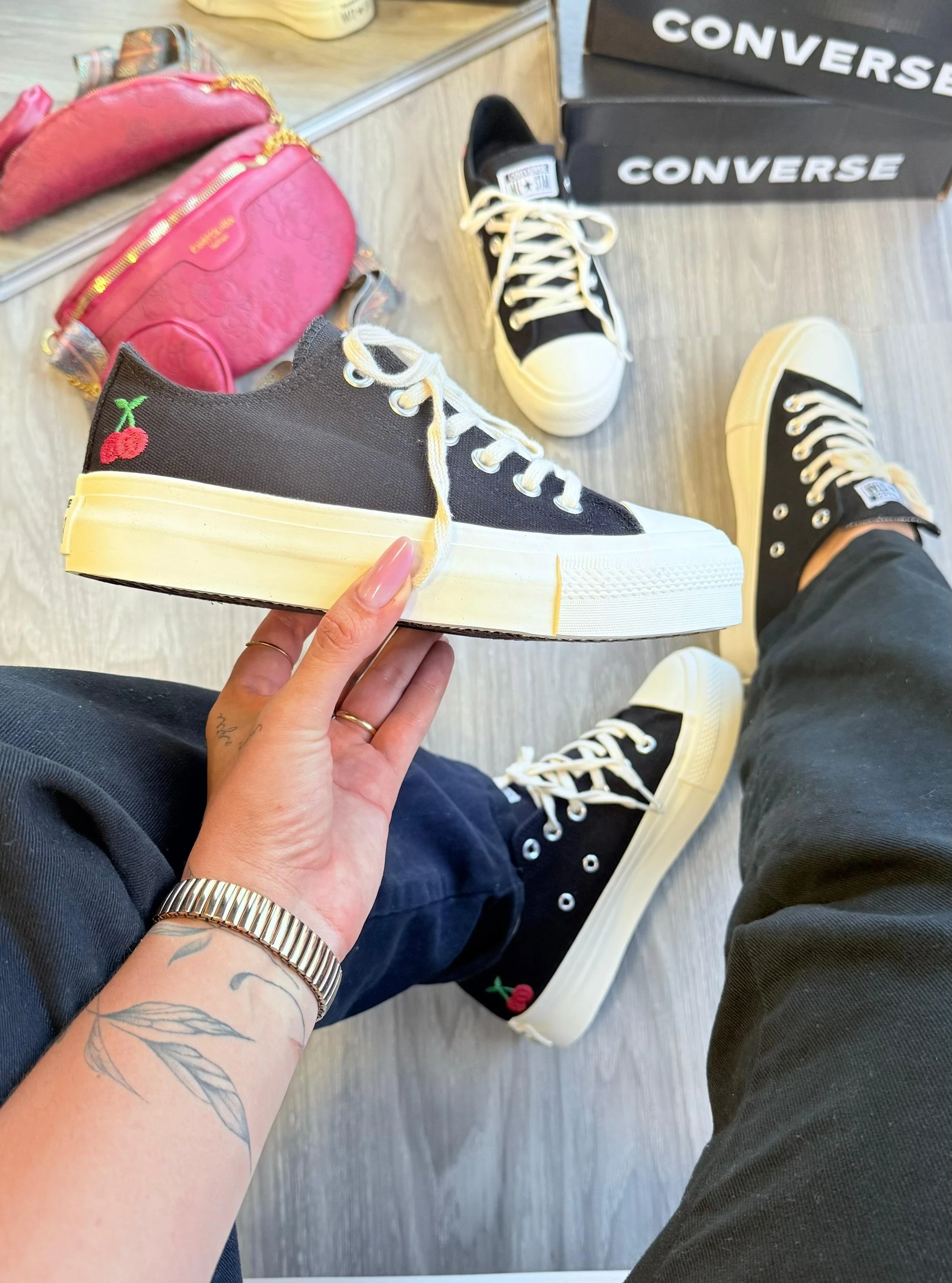 All star plataforma Chuck Taylor  9