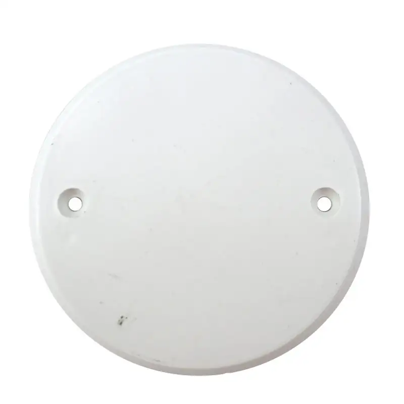 Tapa ciega pvc redonda