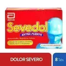 SEVEDOL EXTRA FUERTE CJA X 8 TAB REC ABBOTT