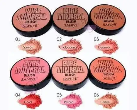 Rubor pure mineral saniye