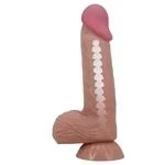 DILDO REALISTA VERTEBRADO PIEL FLEXIBLE - LISLE 2