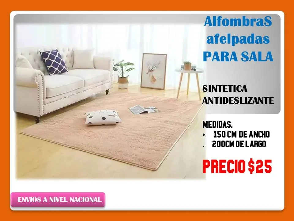 Alfombras afelpadas 