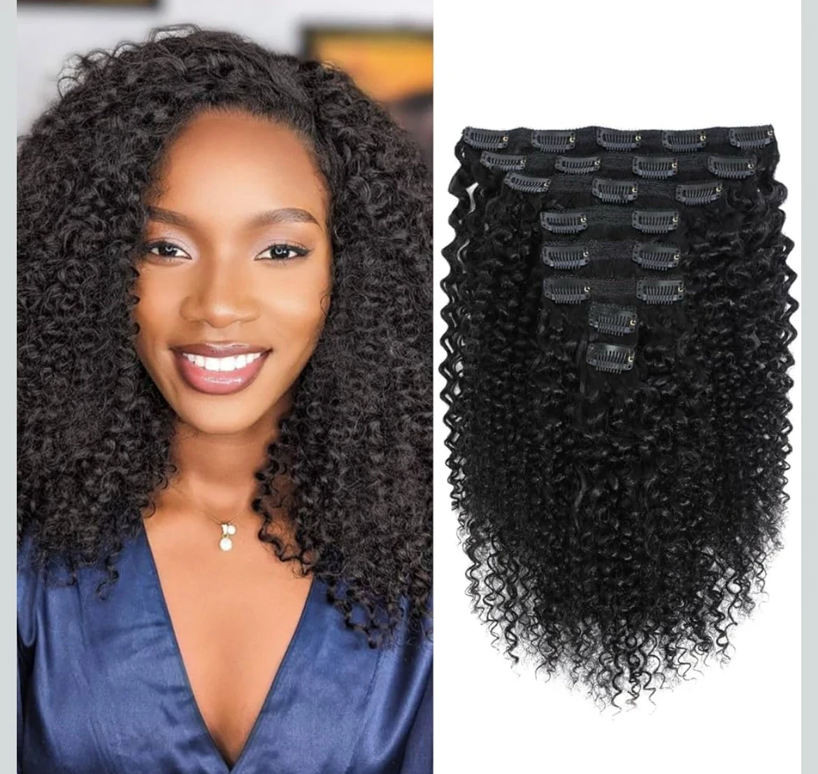 Extensiones Rizadas curly C4 de 20”