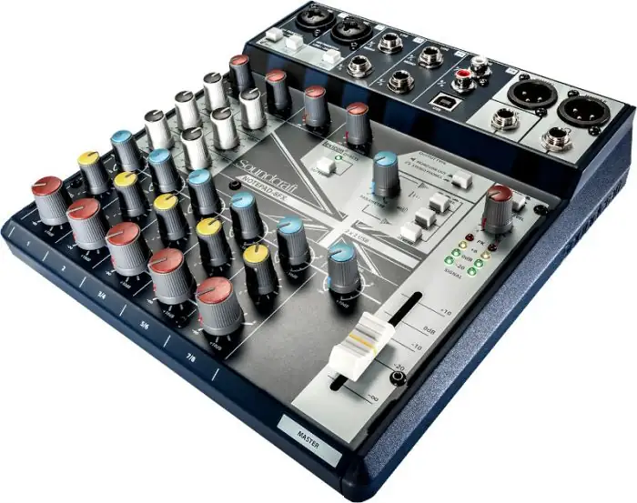 CONSOLA DE SONIDO ANALÓGICA CON EFECTOS NOTEPAD-8FX