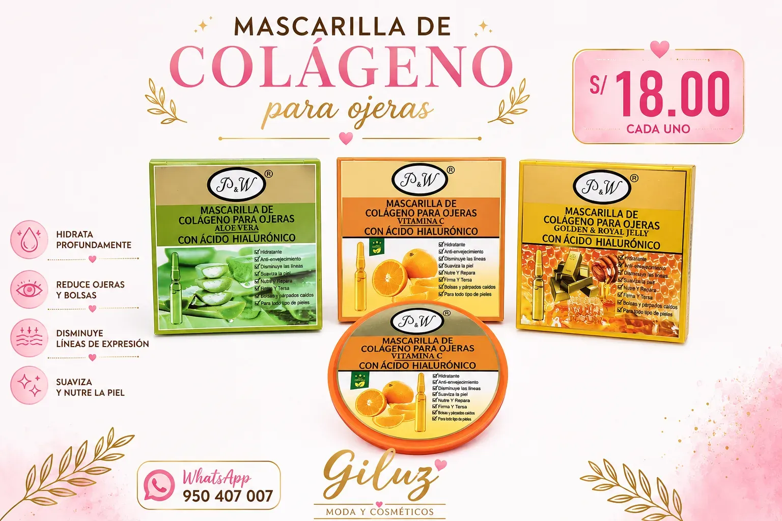 Mascarilla ojeras