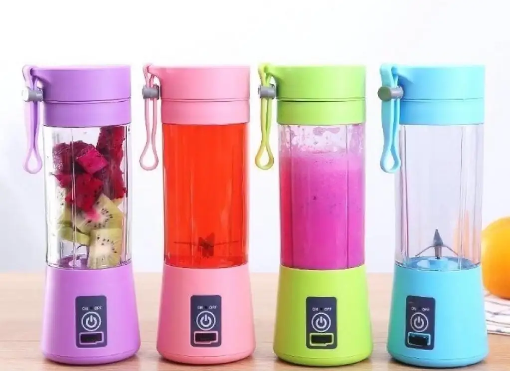 Mini Licuadora portátil USB exprimidor, procesador de alimentos  2