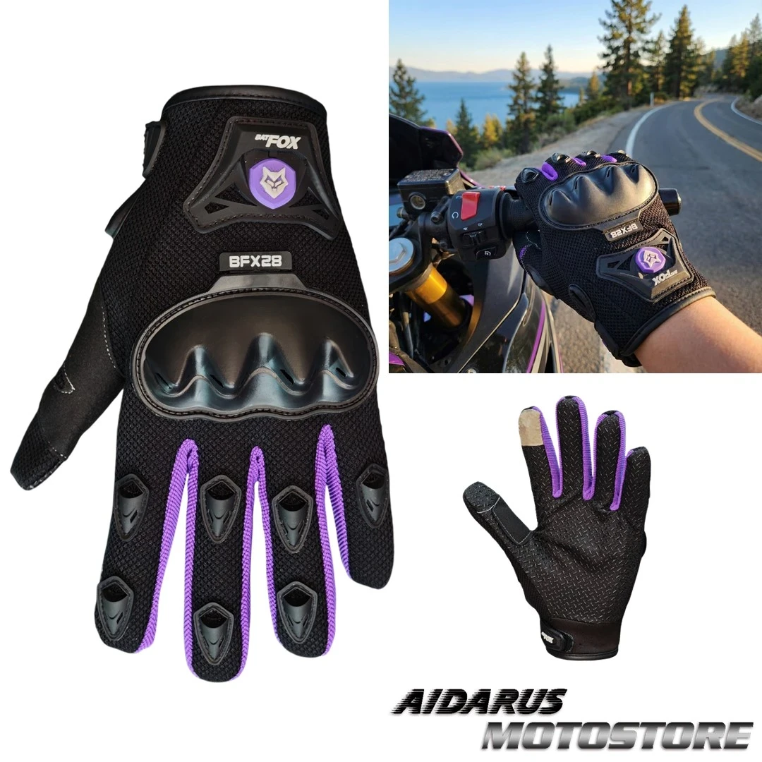 GUANTES BATFOX BFX25 LILA