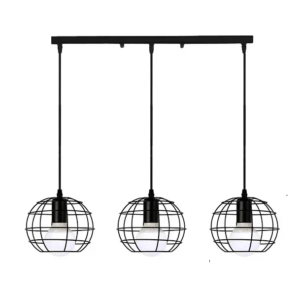LAMPARA COLGANTE TRIPLE E27