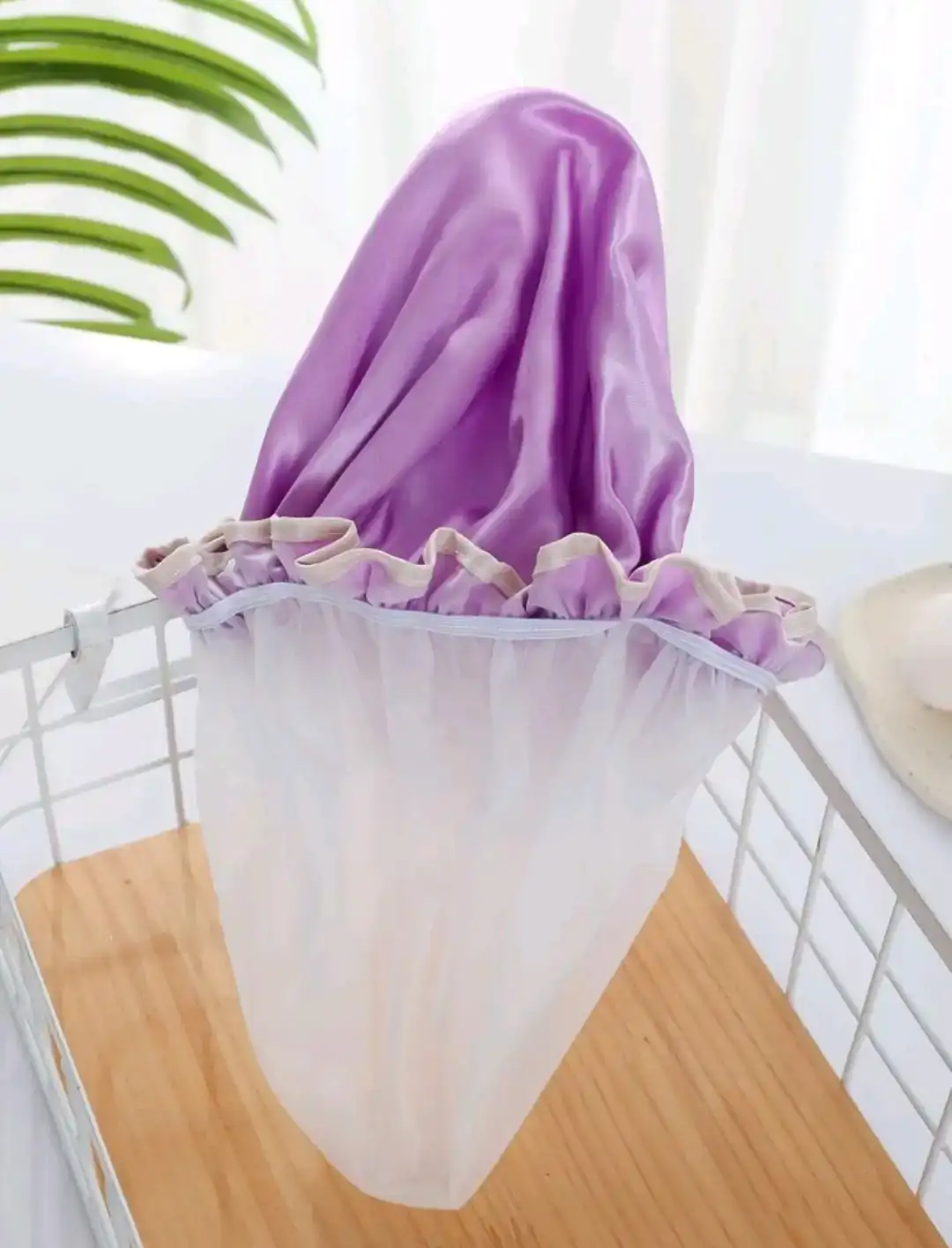 Gorrito de ducha reversible 