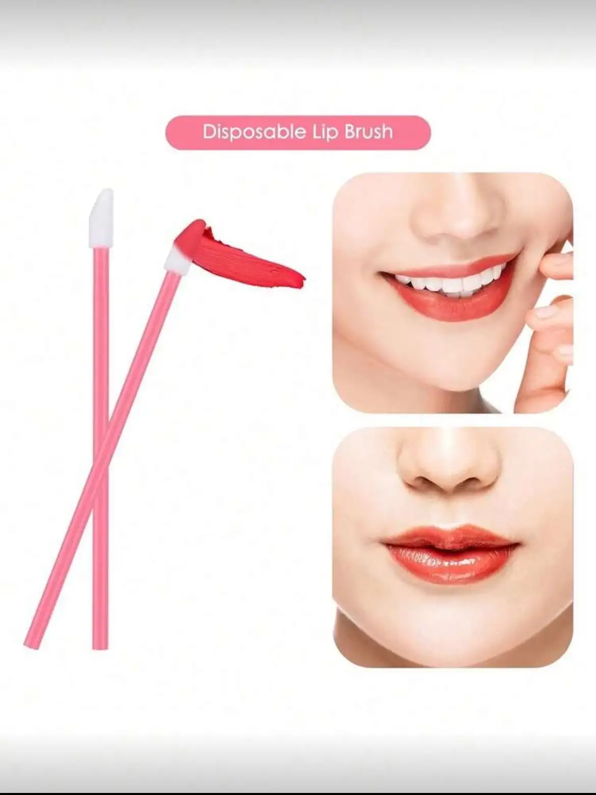 Brocha para labios desechables  4