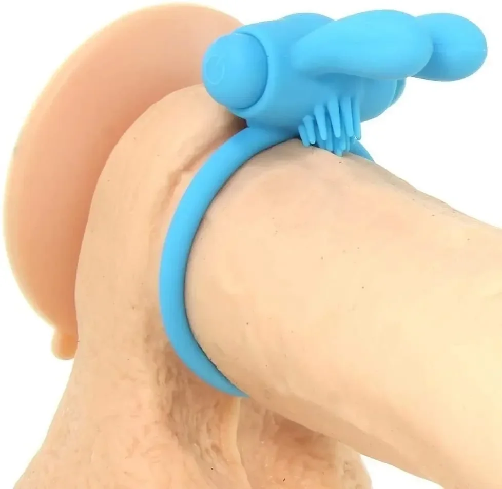 Neon Rabbit Ring blue 5