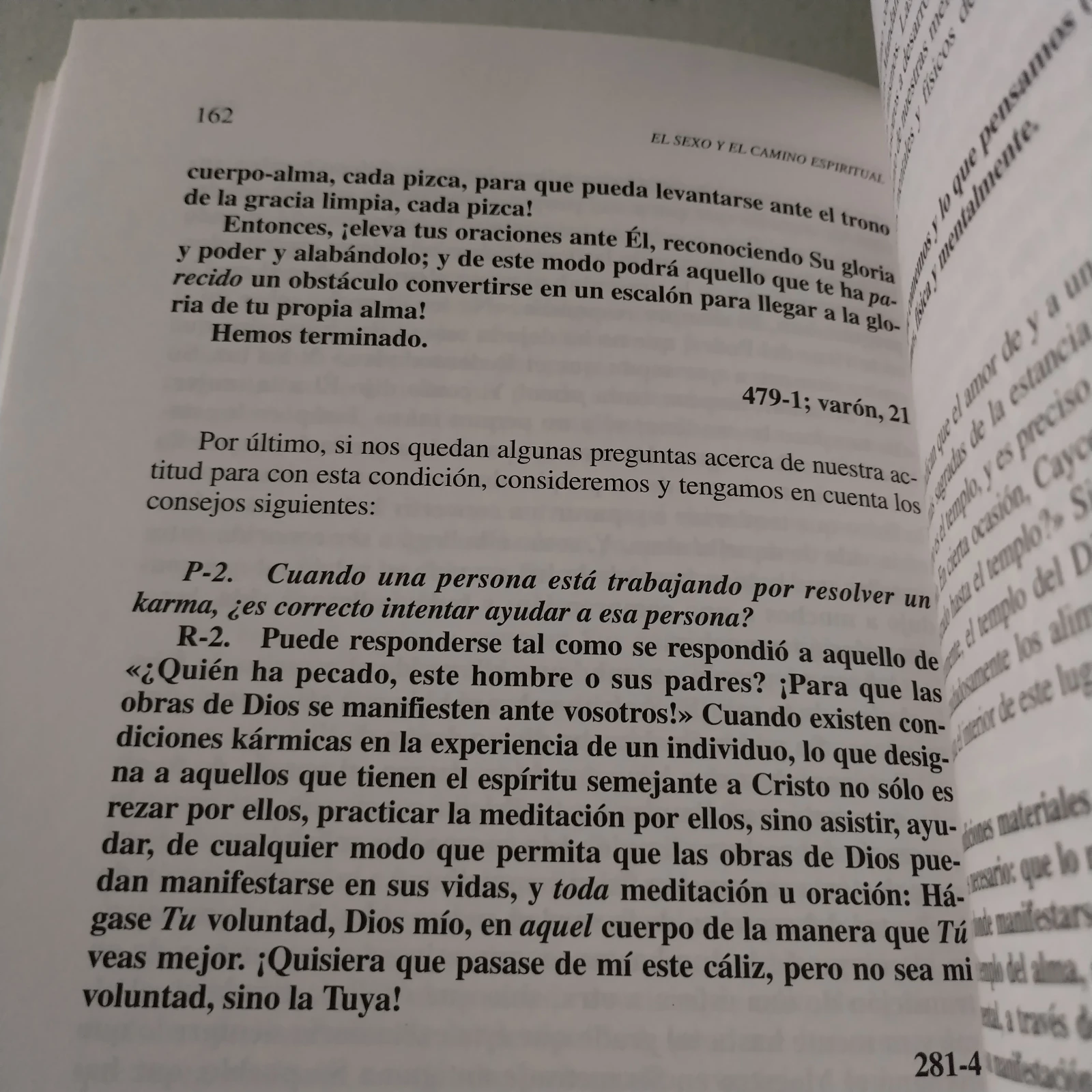 El sexo y el camino espiritual, Edgar Cayce, usado 3