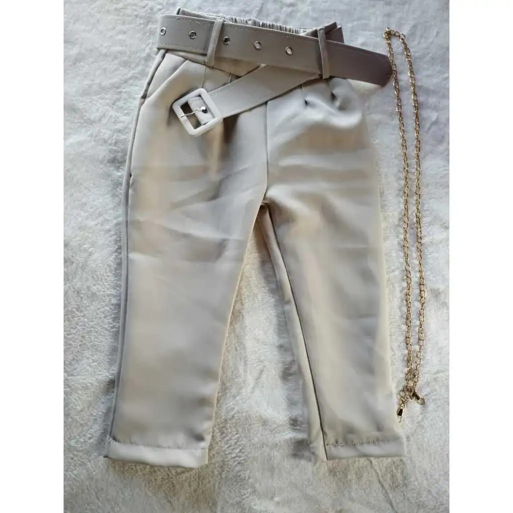 Calça Infantil com cinto  2
