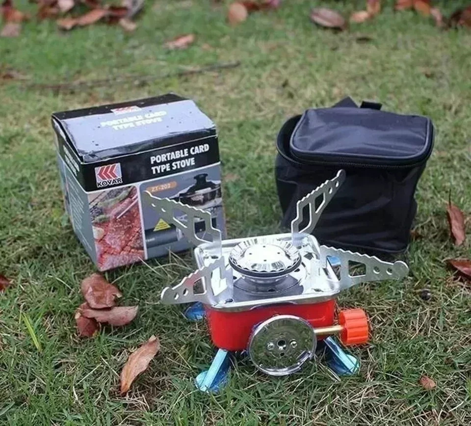 Cocinilla Mini Gas Outdoor Camping Trekking Mas Bolso 4