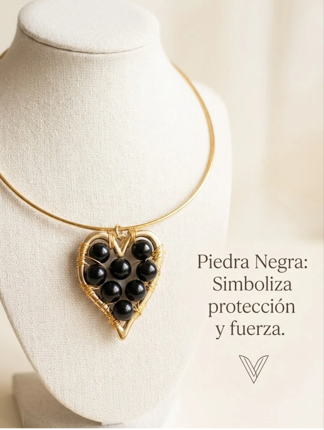 Gargantilla de corazón