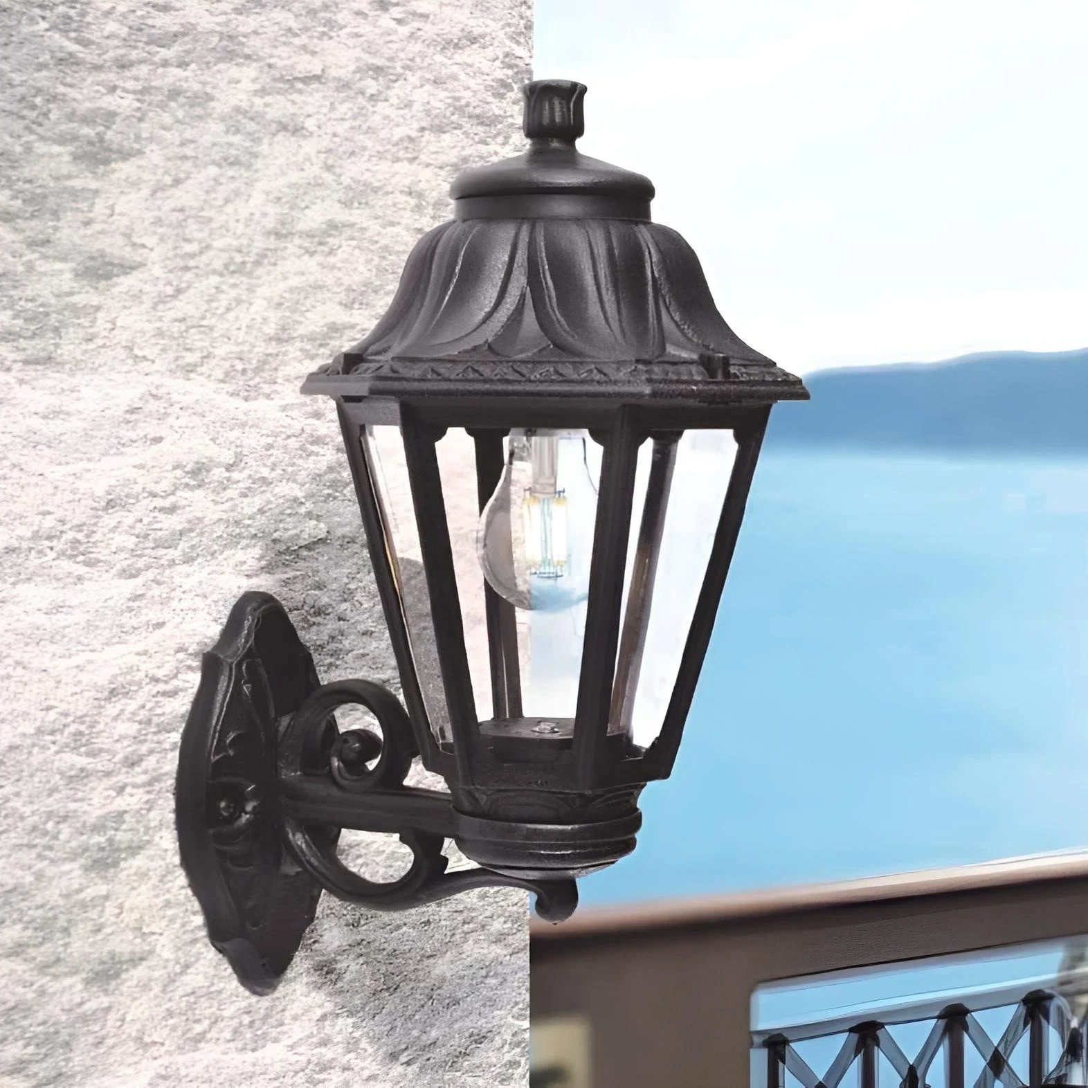FAROL PARED ANNA NEGRO 1L E27