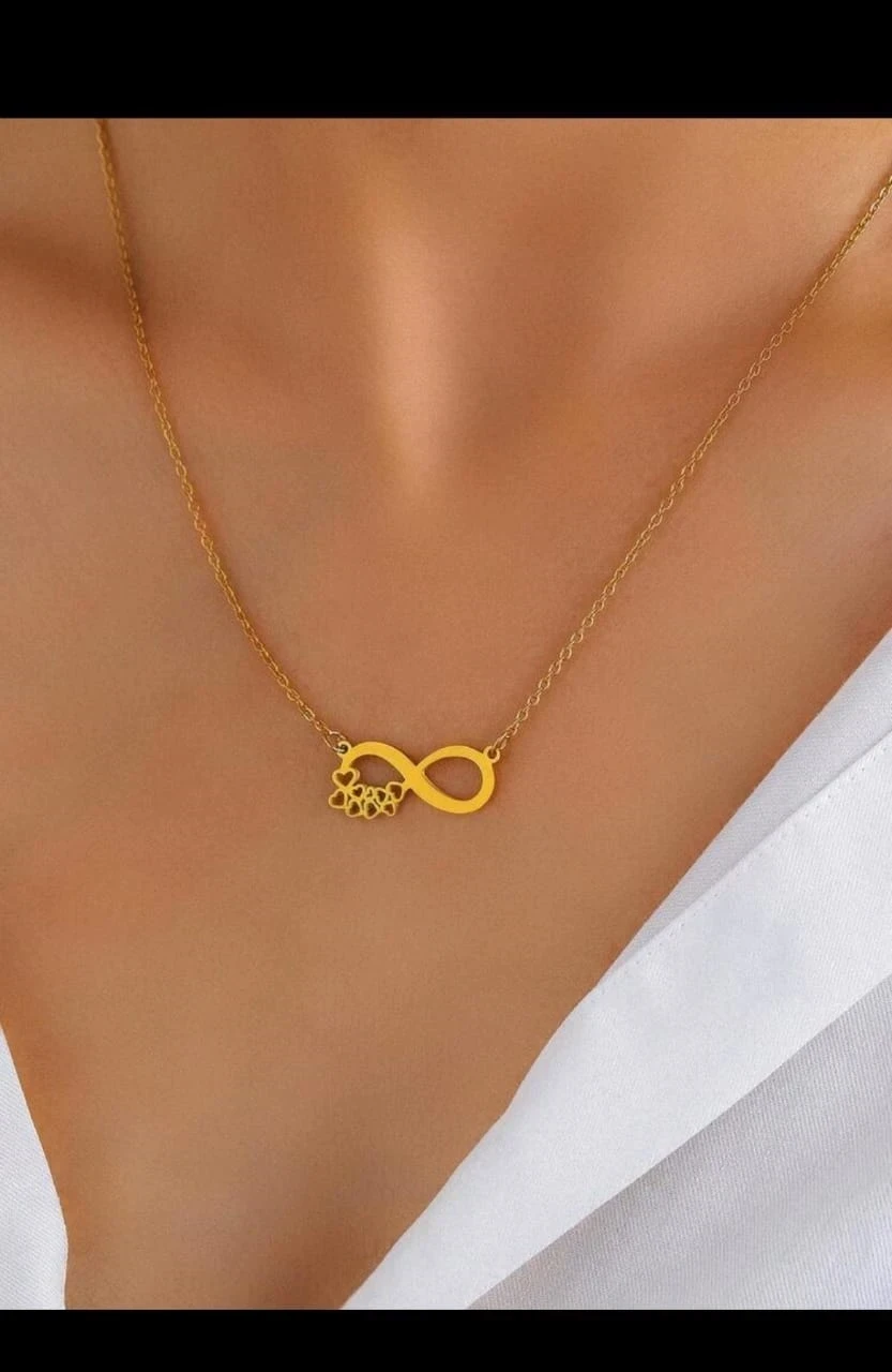 Collar colgante diseño de infinito ♾️