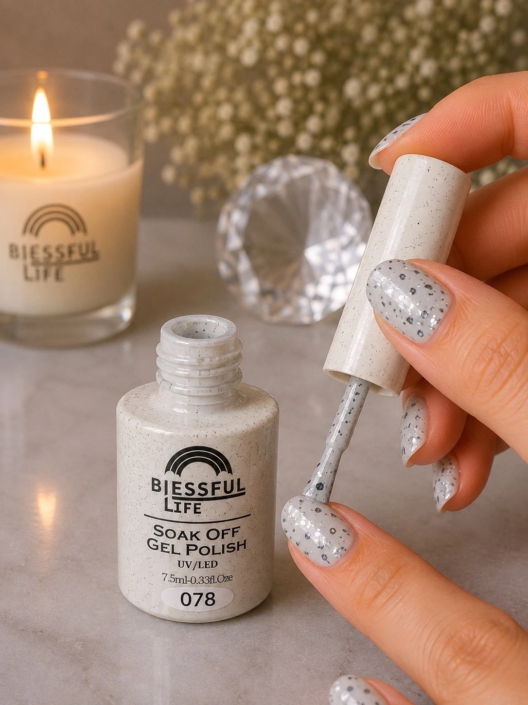 biessful life esmalte semi permanente tono 078