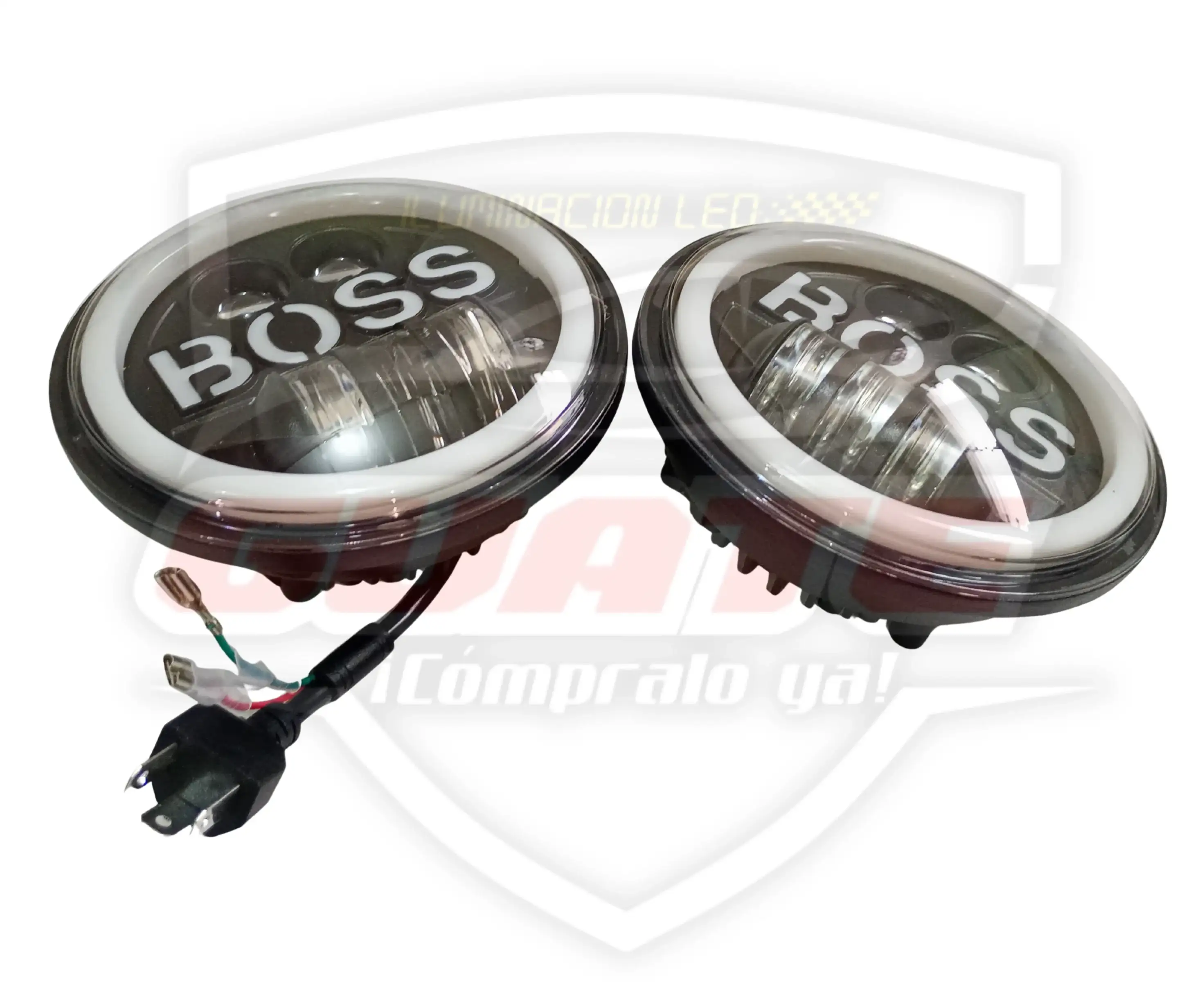 SILVINES LED 5.5" BOSS 3