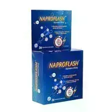NAPROFLASH X 36 CAP NAPROXENO 250 MG NOVAMED