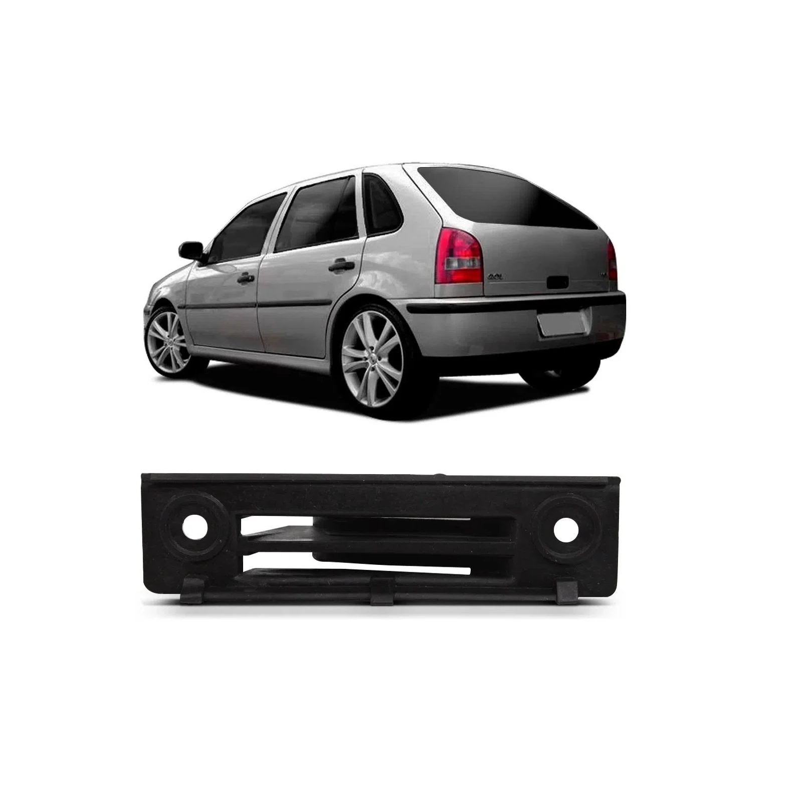 Soporte Izq. del Parachoque Trasero Gol G3 /768880