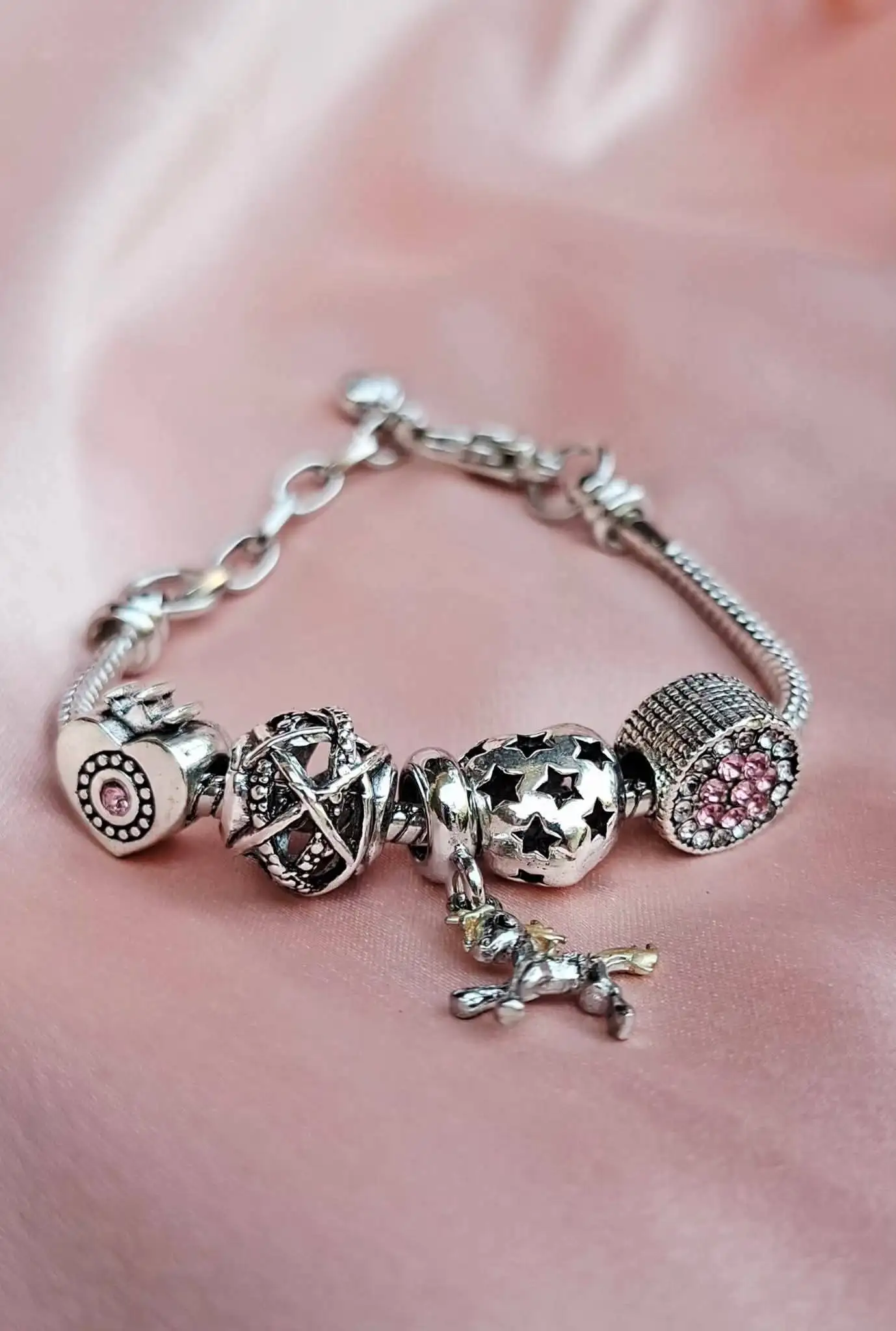 Cobre pulido pulsera infantil 2