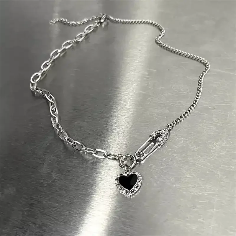 COLLAR CORAZON BLACK  4