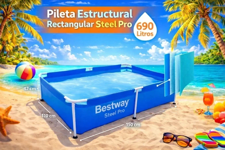 PILETA BESTWAY 690 LITROS