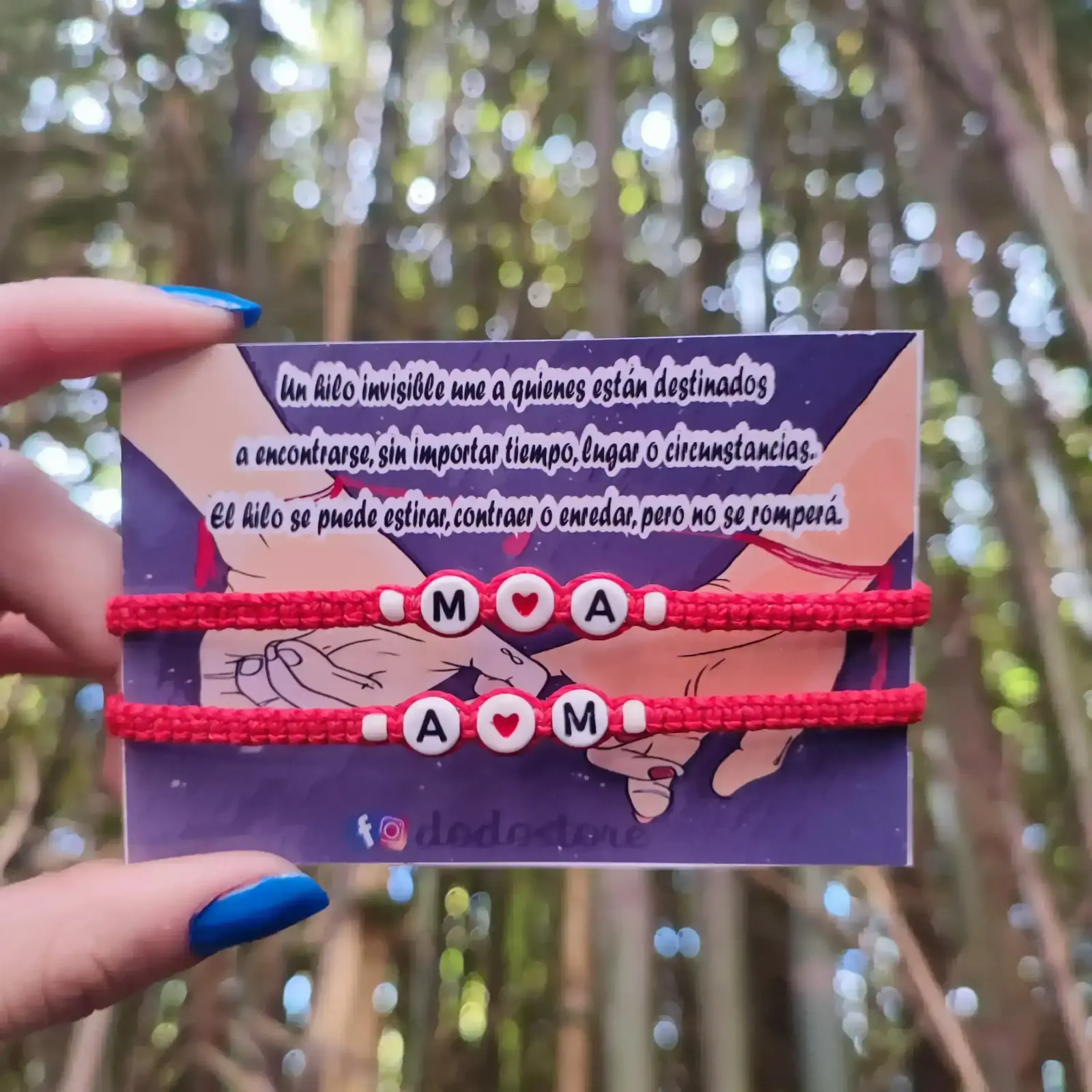 Pulseras personalizadas x2