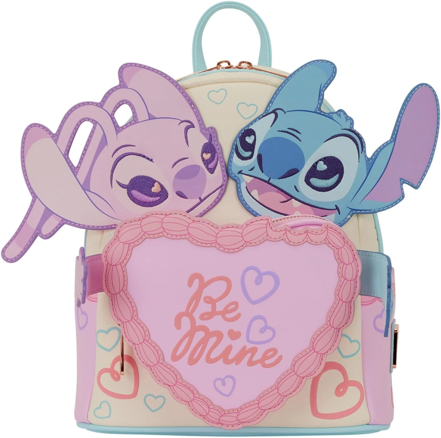Mochila pequeña Loungefly Lilo & Stitch Be Mine