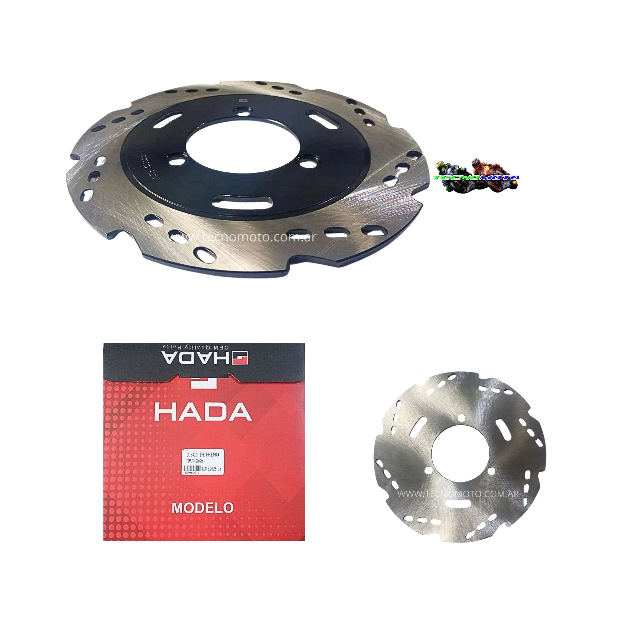 DISCO FRENO TVS 200 RTR -TRAS-49628