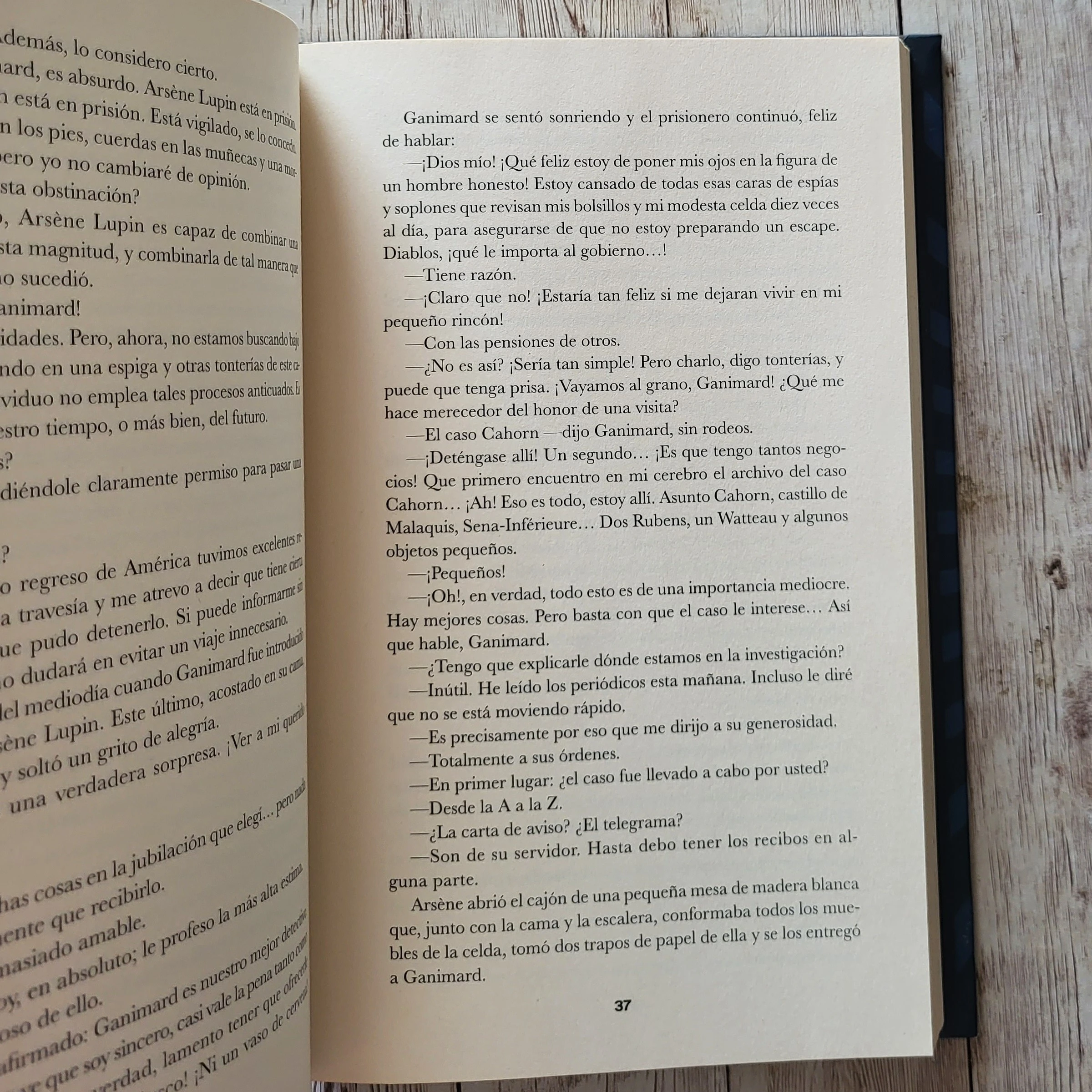 Arsene Lupin Caballero Ladrón / Maurice Leblanc /Aventuras / policiaca  3