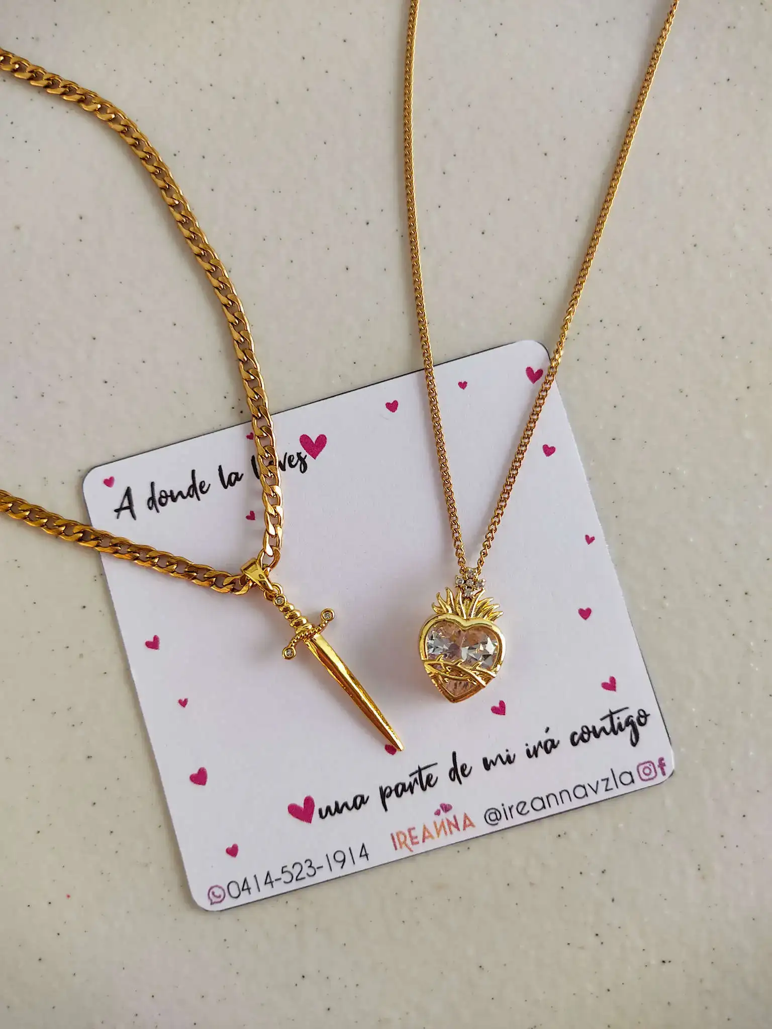 Cadenas corazón espada 🤍🗡️