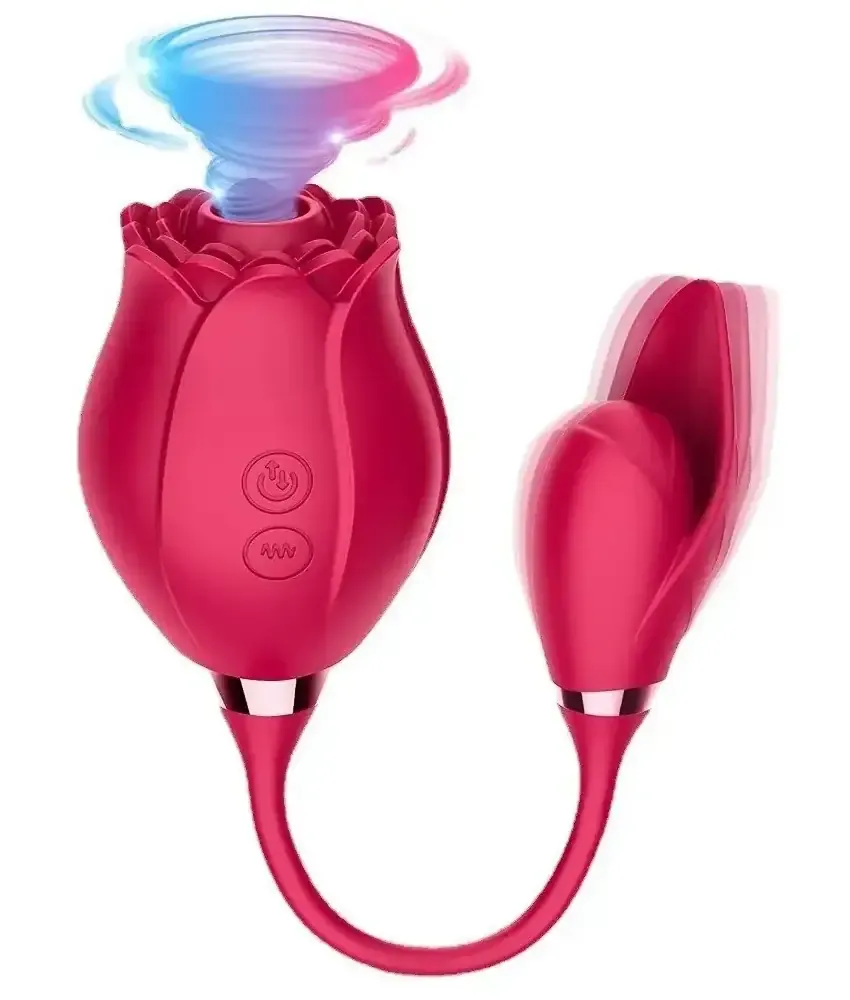Rosa Vibrator Sucking 2